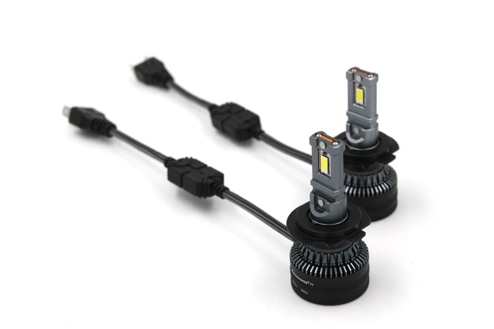 Светодиодные лампы H7 Aozoom P9, 12V, 52W, 5500K