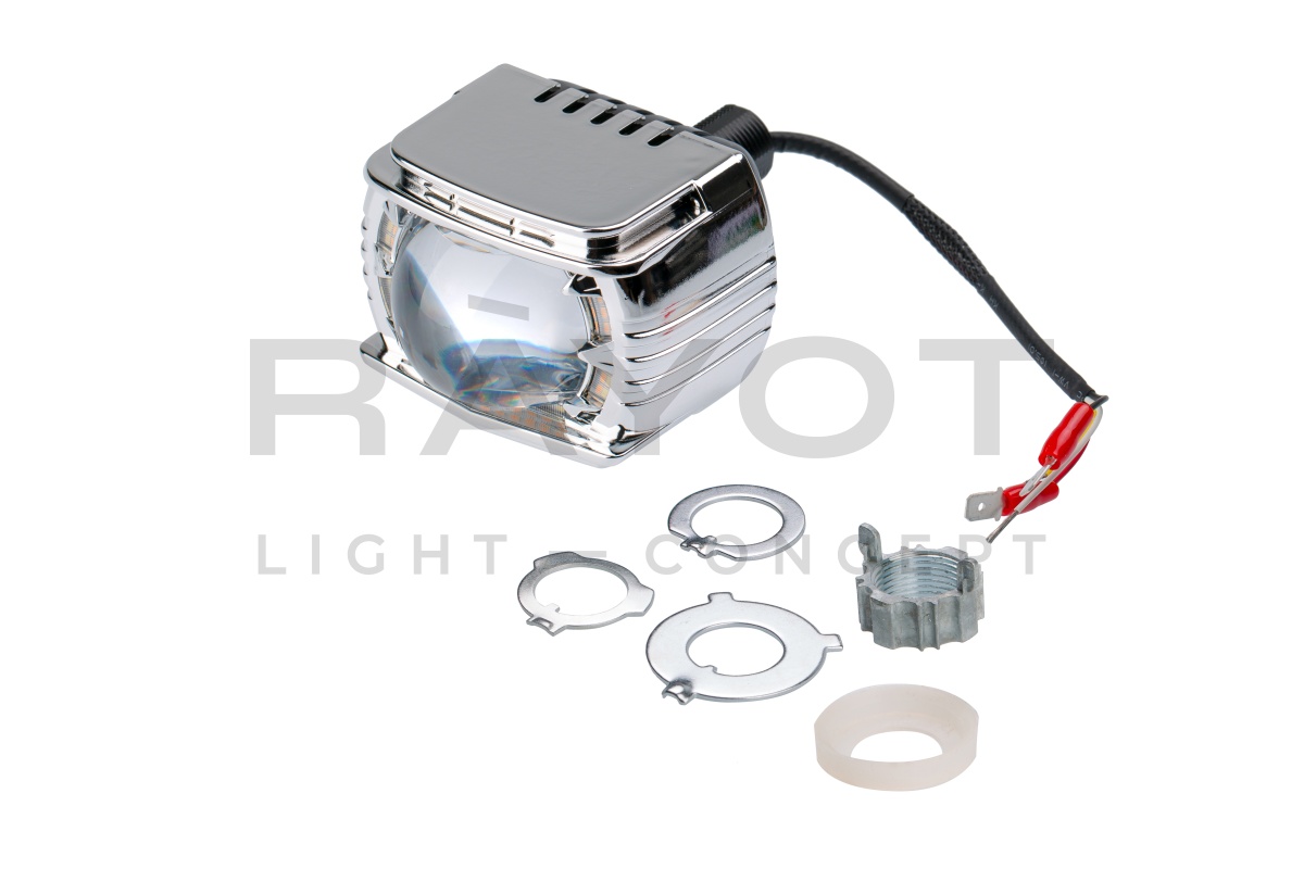Светодиодные модули Optima LED Lens High Beam Square (к-т)