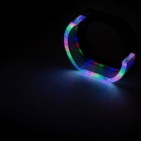 Ангельские глазки на линзу 3,0" RGB, форма L