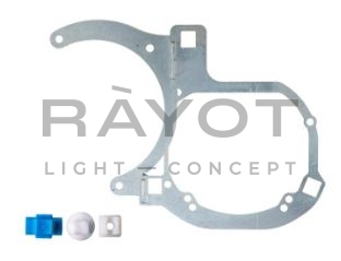 434. Переходные рамки Mazda 5 2005-2007 под линзы с креплением Hella 3R/5R