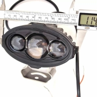 Светодиодные би-линзы Y03-01, универсальные, 12V, 55W/60W, 5500K, ~2500/3500 лм