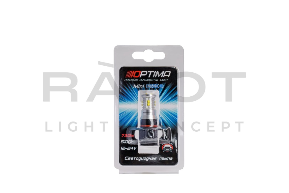 Светодиодная лампа Optima MINICREE PSX26W, 5500K (Белый) 1 шт.