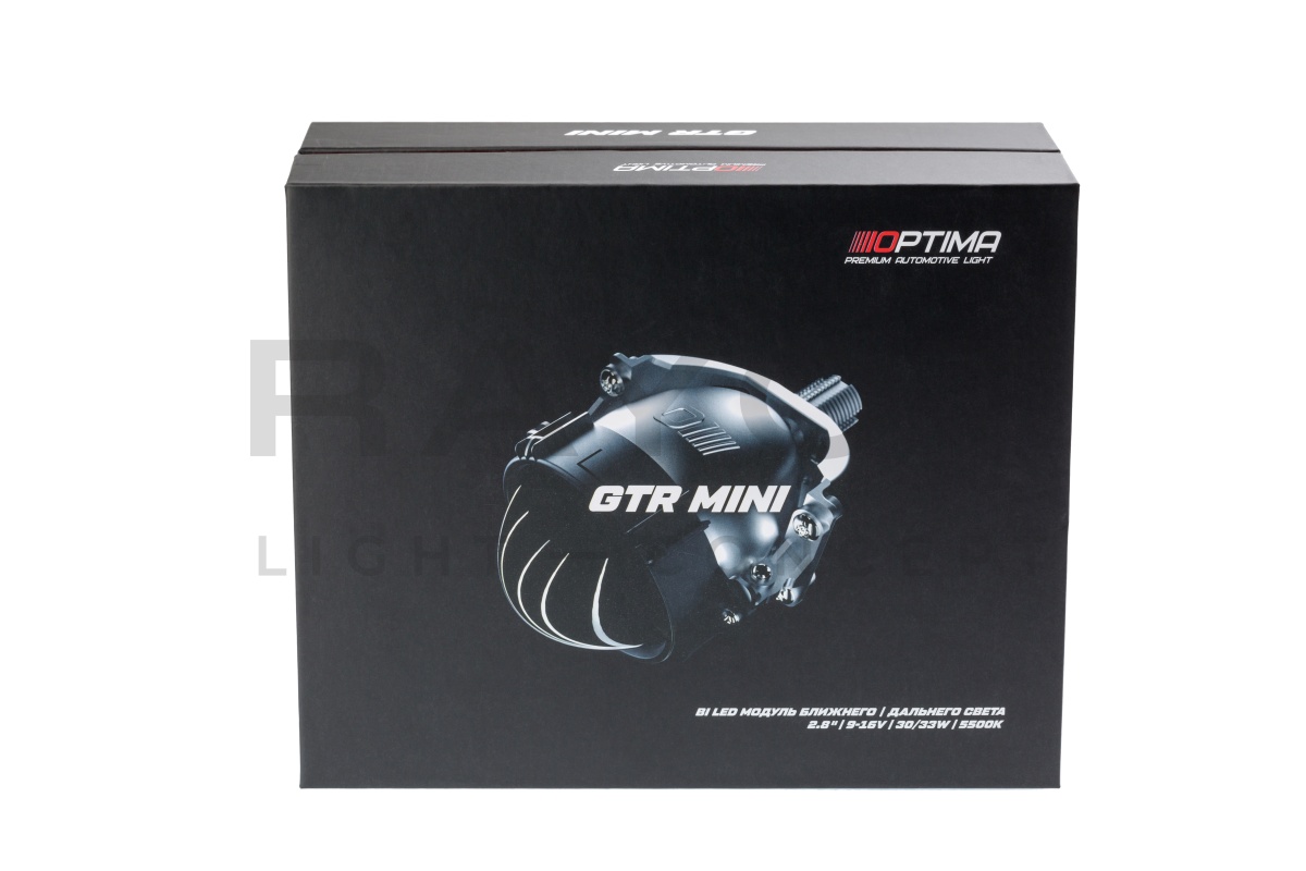 Светодиодные модули Optima Bi-LED, GTR Mini 2,8"
