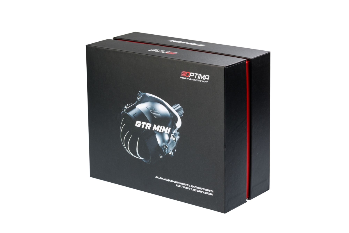 Светодиодная линза Optima Premium Bi-LED Lens GTR Mini 2.8"