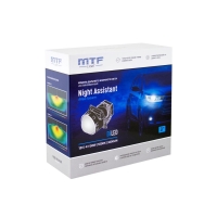 Светодиодные модули ближнего/дальнего света MTF Light NIGHT ASSISTANT MaxBeam, линзованные, бескорпусные, 12В, 47/50Вт, 5500К, 3 дюйма, компл. 2шт.