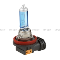 Галогенные лампы MTF Light VANADIUM — 12В, 55Вт, усиленный белый свет, комплект H8 x VANADIUM 5000K