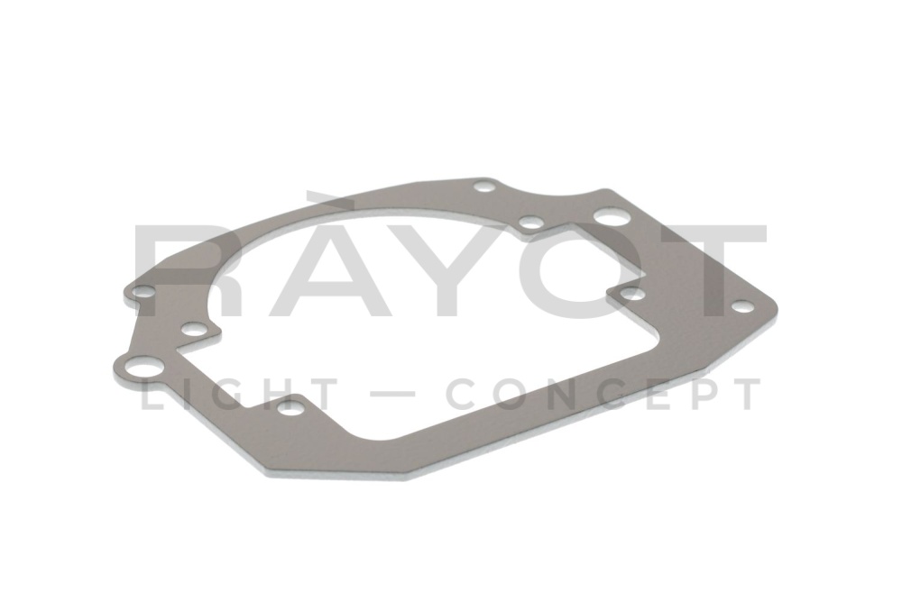 422. Переходные рамки Renault Kadjar 2018-2020 галоген под линзы с креплением Hella 3R/5R