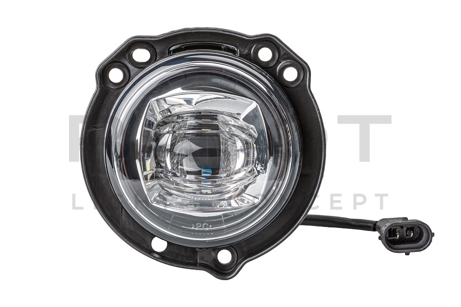Светодиодная противотуманная фара OPTIMA LED FOG LIGHT 537 Универсальная *мм, 9W, 5500K, 9-32V, комп
