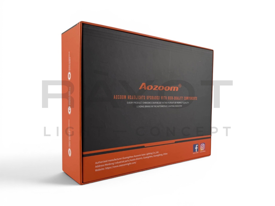 Светодиодные модули AOZOOM AZ-07, 12V, 60/108W, 6000K (комплект)