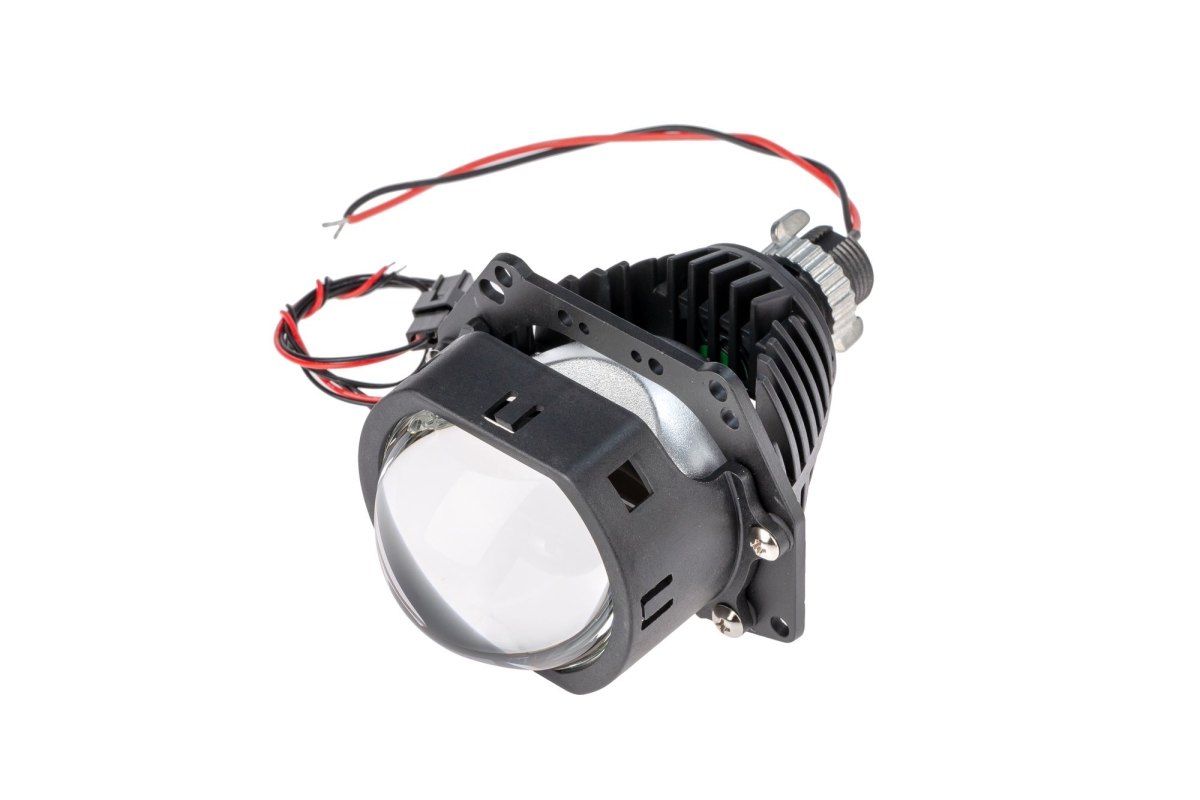 Светодиодная линза Optima Premium Bi-LED Lens SRT Double Chip FLAT (прямоугольные) 3.0"