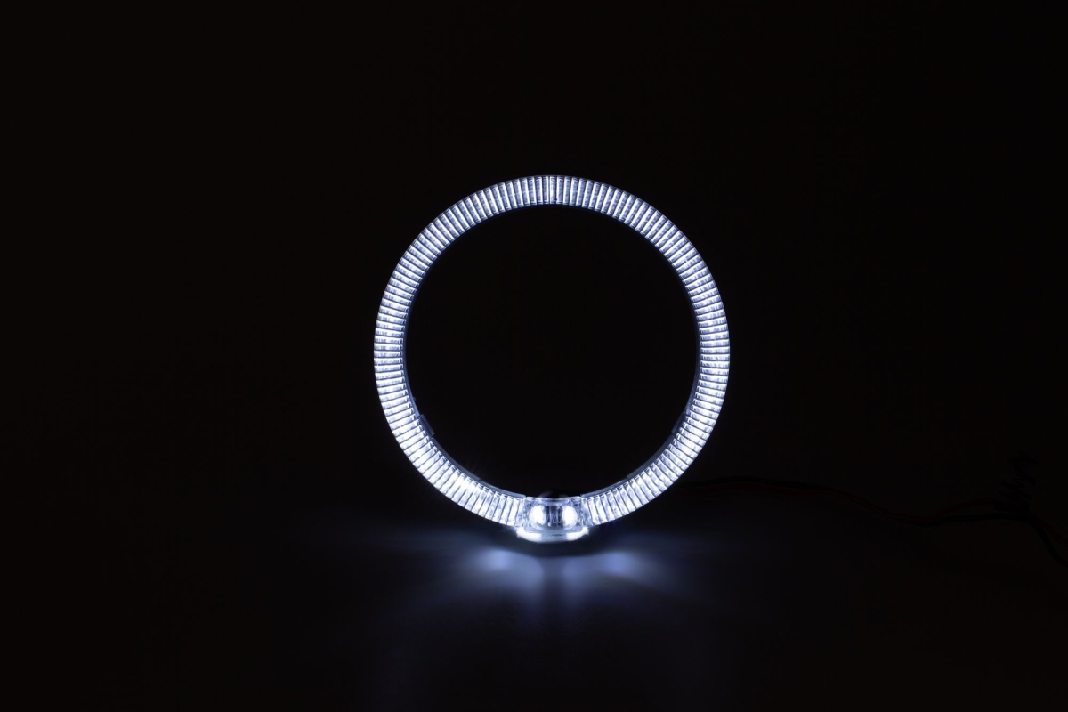 Ангельские глазки CREE 90мм с поворотником