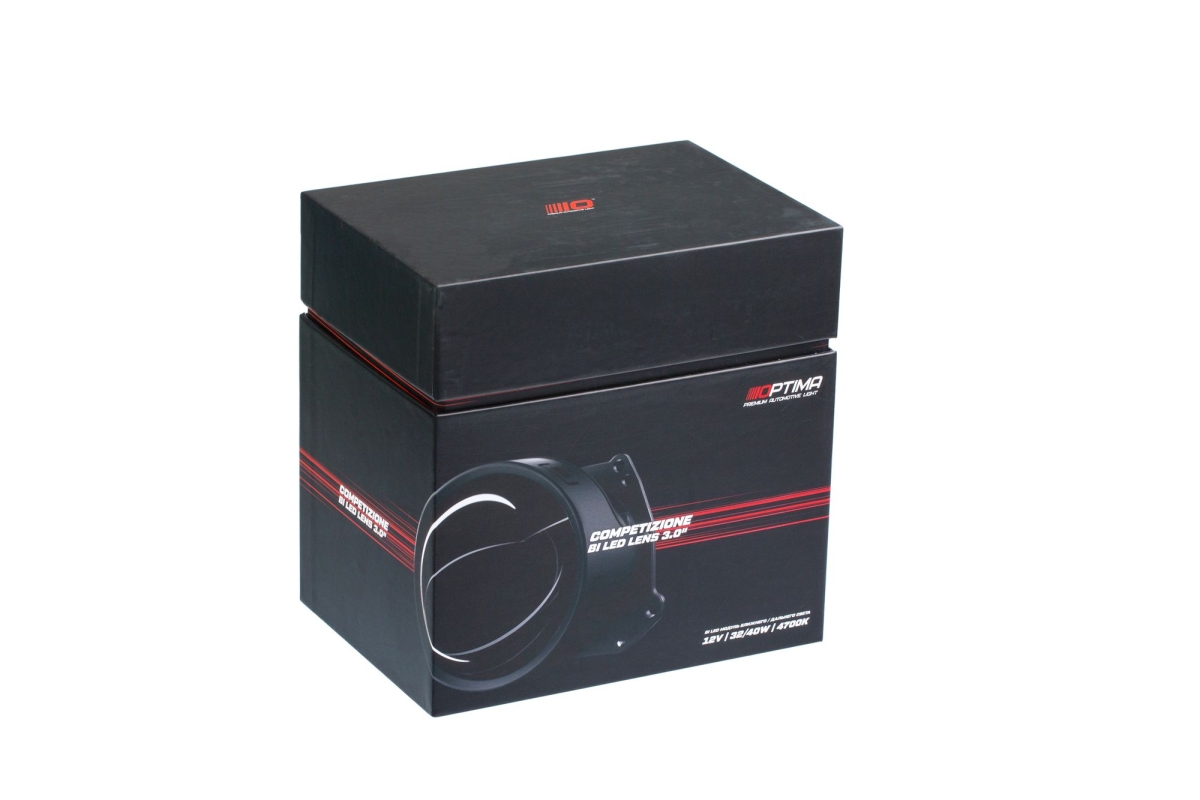 Светодиодная линза Optima Premium Bi-LED Lens Competizione 3.0"