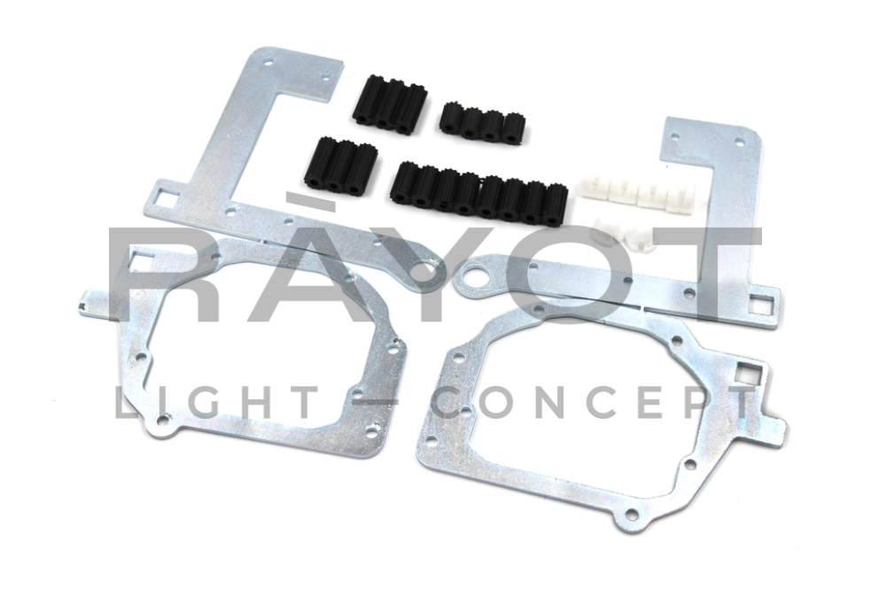 Переходные рамки для TOYOTA RAV4 IV (2015-2019) LED (Рестайлинг) v.2
