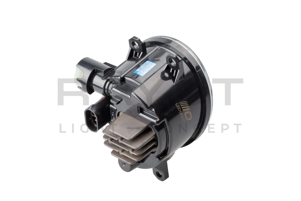 Светодиодная противотуманная фара Двух цветная OPTIMA LED FOG LIGHT 7132 Toyota/Lexus, 90мм, 12W