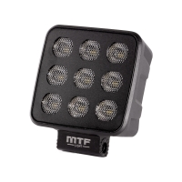 Светодиодный прожектор MTF Light MAXIMUM BLACK — 50W, 12–36V, 5000 lm, квадратный, ECE R10