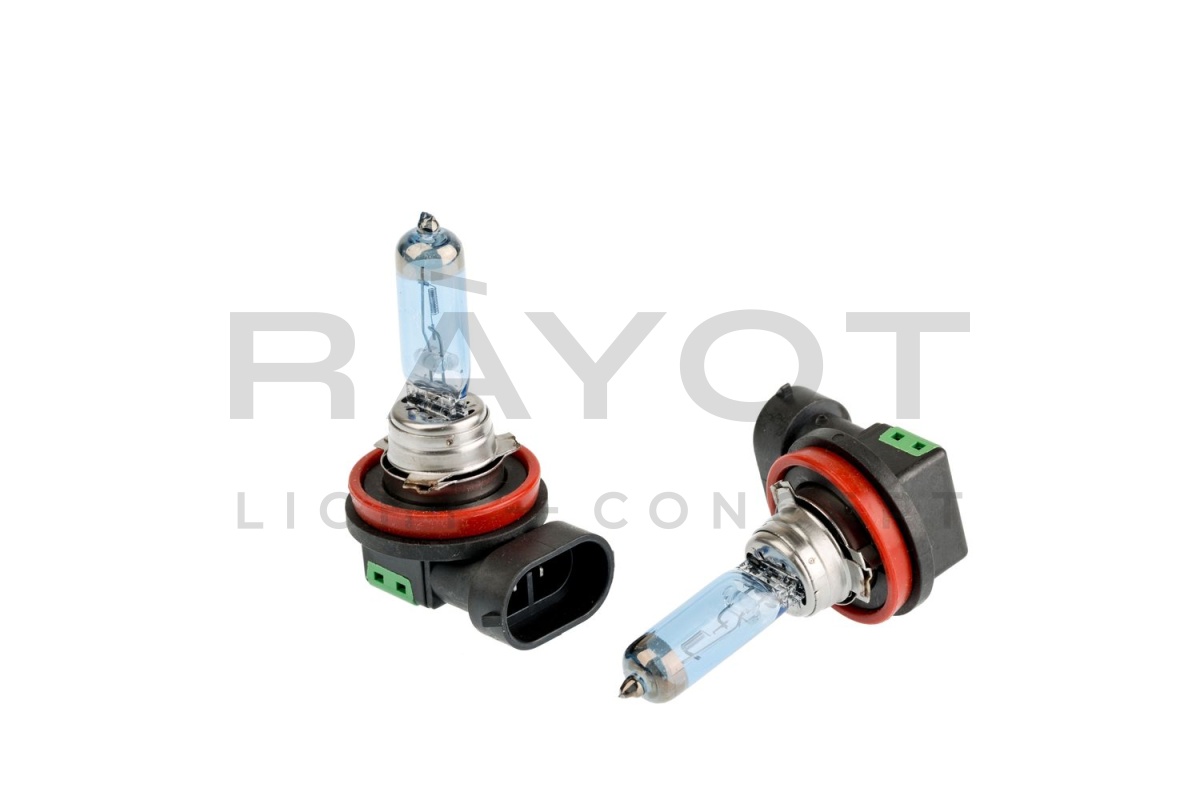 Галогенные лампы Optima Astero H11 +80% White 5000K, 12V, 55W