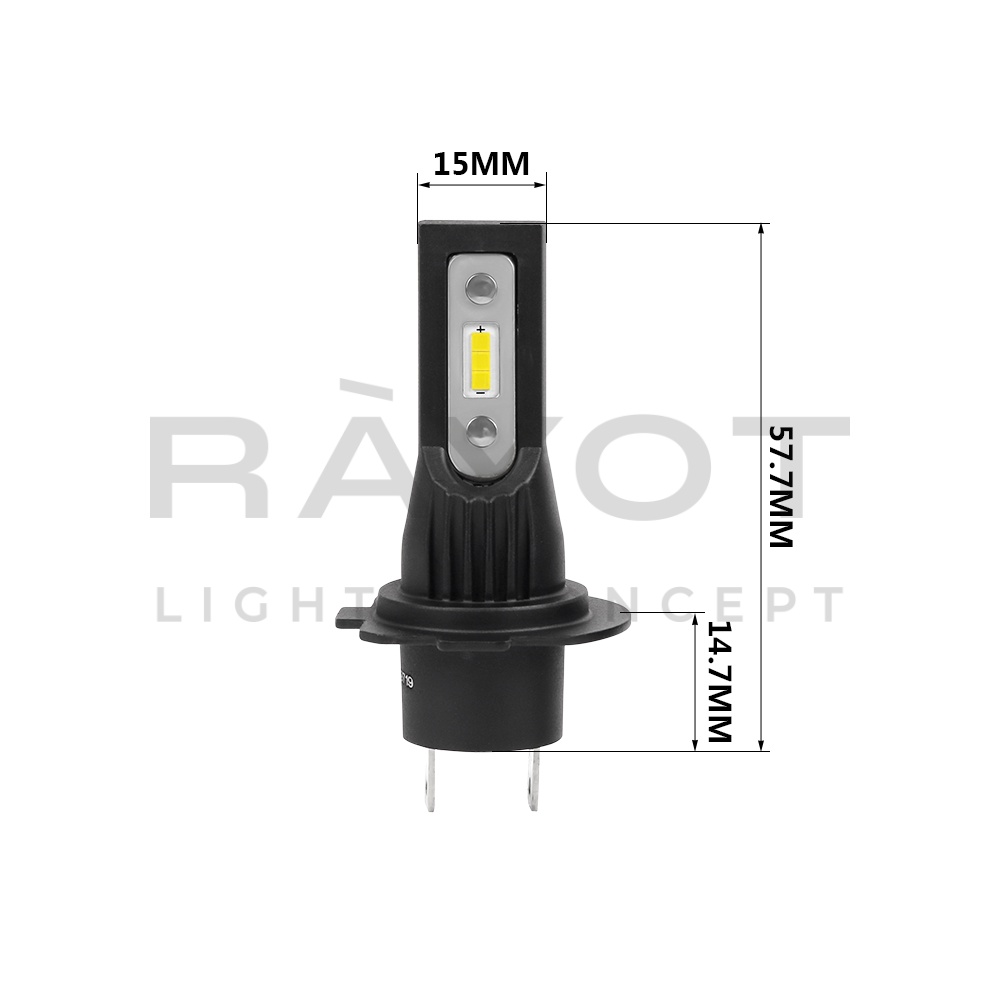 Светодиодные лампы Optima LED QVANT H7,12-24V, 2 лампы