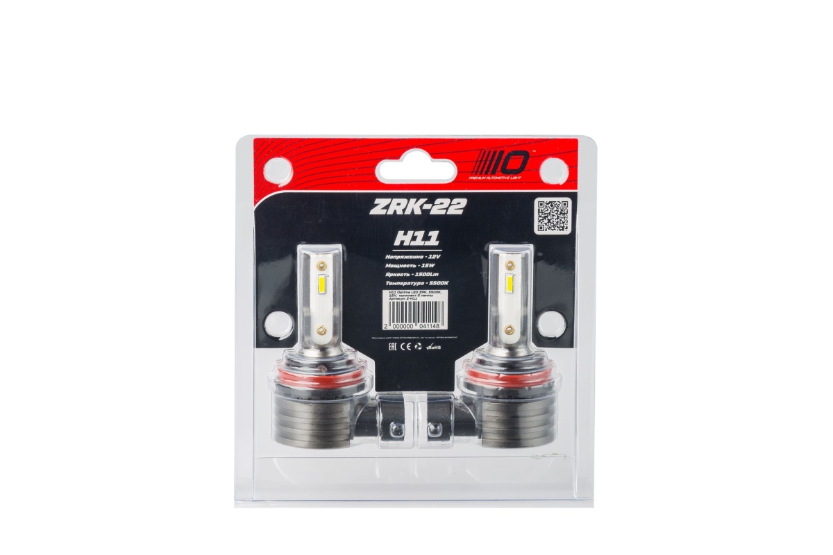 Светодиодная лампа Optima LED ZRK H11 5500K