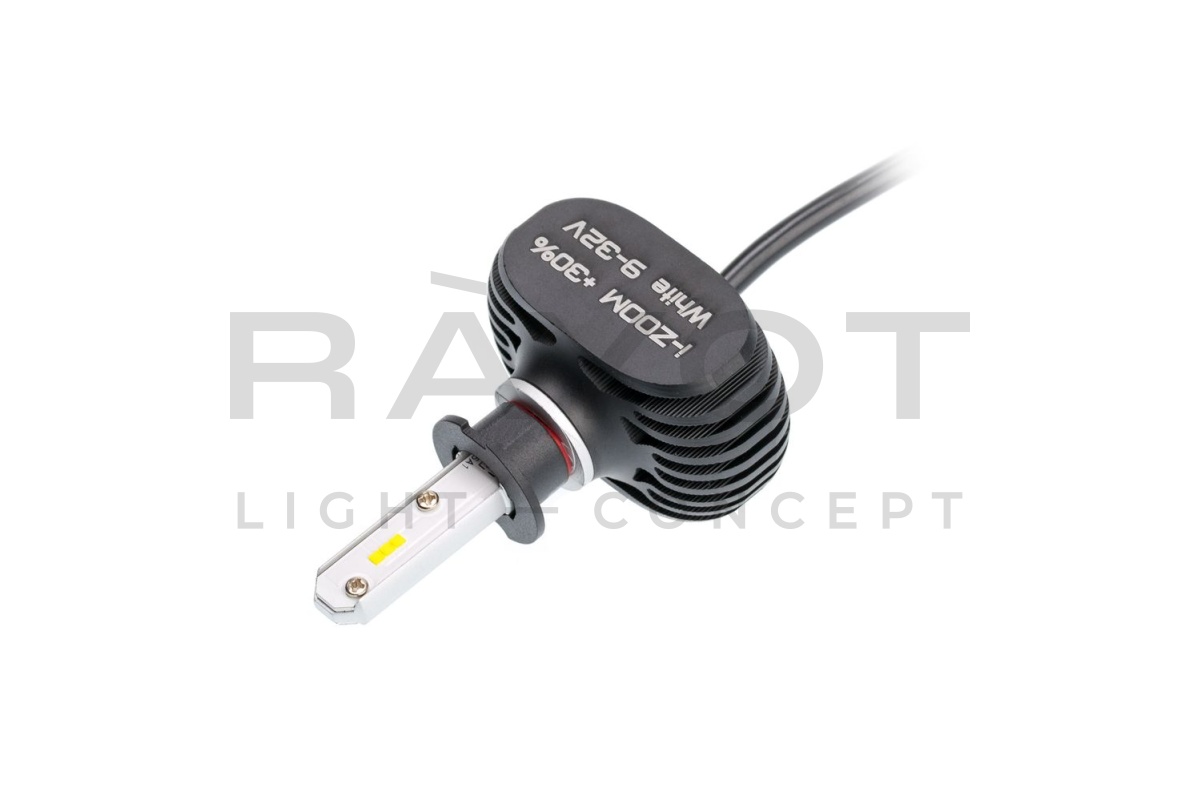 H3 Optima LED i-ZOOM +30%, Seoul-CSP, White, 9-32V, 2 лампы