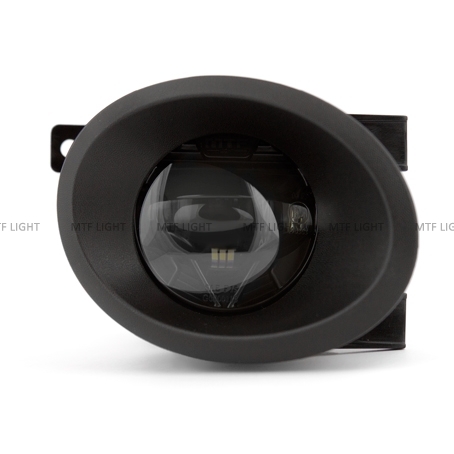 Фары противотуманные светодиодные MTF Light VW / SEAT — линза, 12 В, 5000 К, 10 Вт, ECE R19 / E4, комплект