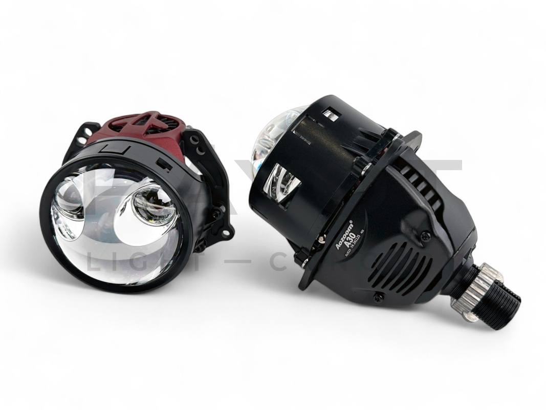 Светодиодные би-модули AOZOOM A30, 3.0", 12V, 5500K, 54/79w (комплект)
