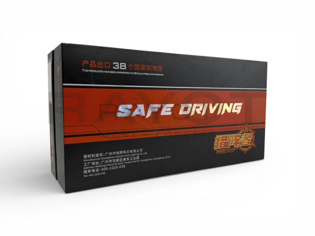 Светодиодные модули дальнего света AOZOOM ALMS-13-01, 1.5", 12V, 19W, 5500K (комплект)
