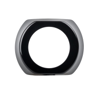 Бленда (маска) для линз 1.5" Z400B (чёрная) круглая