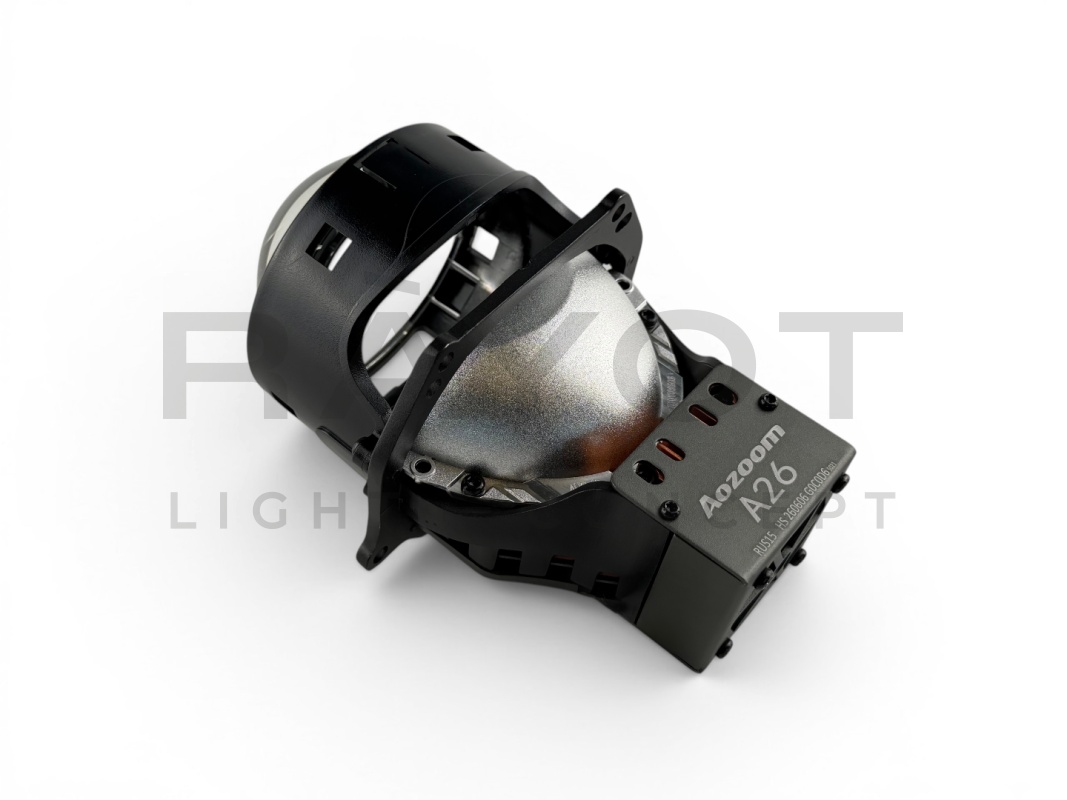 Светодиодные би-модули AOZOOM A26, 3.0", 12V, 6000K, 63/71w (комплект)