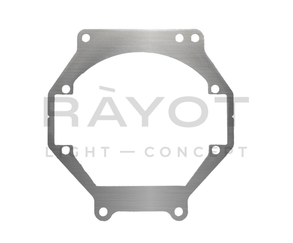 122. Комплект переходных рамок на KIA Soul ll (дорест) для модулей Optima Bi-LED Adaptive Series