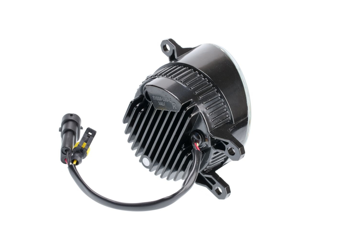 Светодиодная ПТФ Optima Fog Light 606 Toyota/Lexus, 90мм, 7W/0.4W, 5500K, 12&ndash;24V ( DRL)