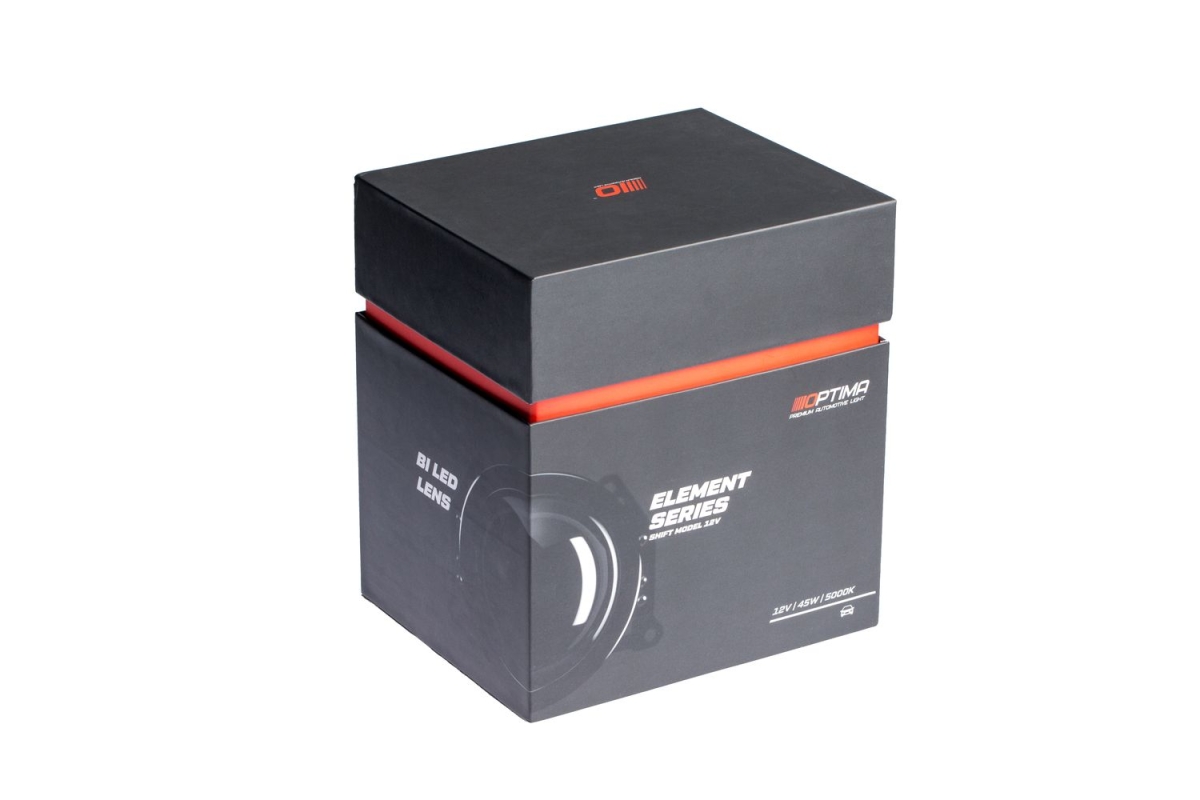 Светодиодная линза Optima Premium Bi‑LED Lens Element Series 3.0" Shift Model