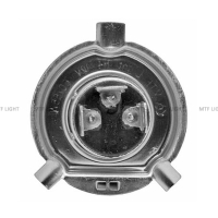 Галогенные лампы MTF Light VANADIUM — 12В, 55Вт, усиленный белый свет, комплект H4 x VANADIUM 5000K