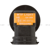 Галогенные лампы MTF Light VANADIUM — 12В, 55Вт, усиленный белый свет, комплект H8 x VANADIUM 5000K