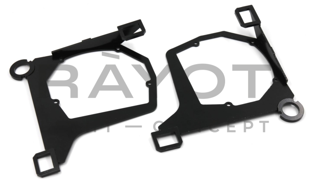 Переходные рамки для TOYOTA RAV4 V (2018-2023) LED Hella