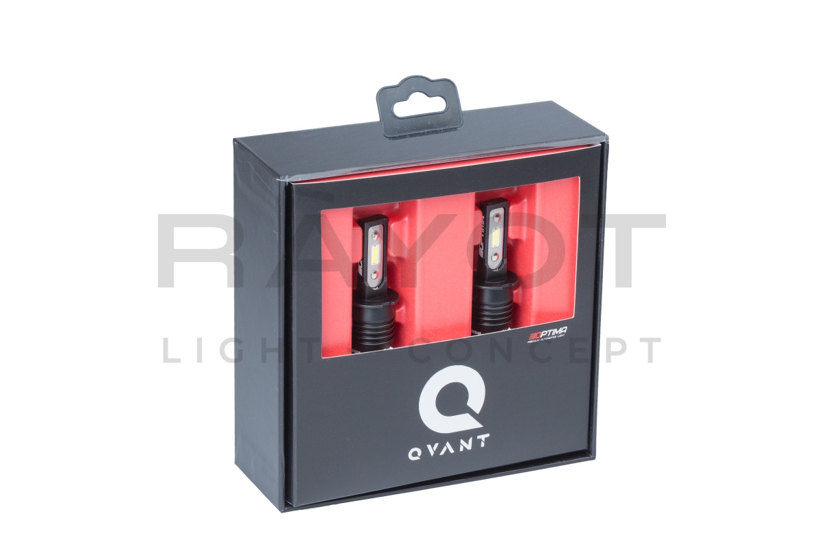 Светодиодные лампы Optima LED QVANT H3,12-24V, 2 лампы
