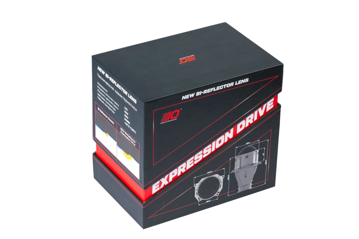 Мини-линза Optima Premium Bi-LED Lens Expression Drive 3.0"