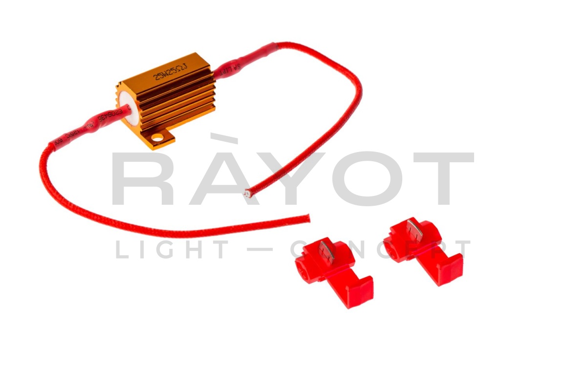 Нагрузочное сопротивление 25W/25Om (1шт)