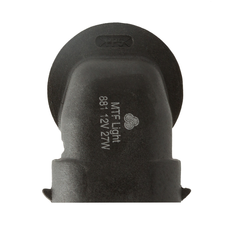 Галогенные автолампы MTF Light серия ARGENTUM +80% Н27(881), 12V, 27W, комп.