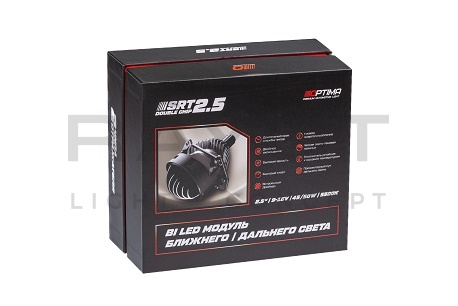 Светодиодные модули Optima Bi-LED, SRT, 2.5" Double Chip