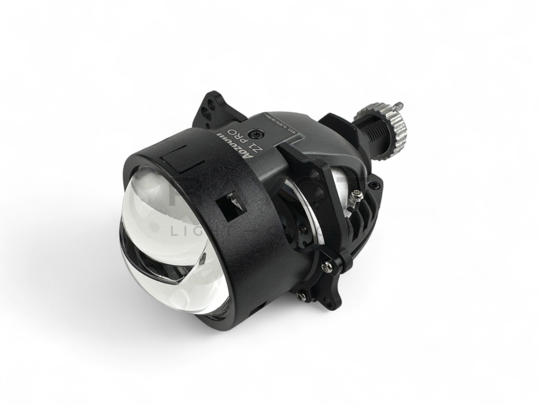 Линза Aozoom Z1 PRO 2025, 3.0", 12V, 55W/75W, 5500K, ~4800/6000 лм