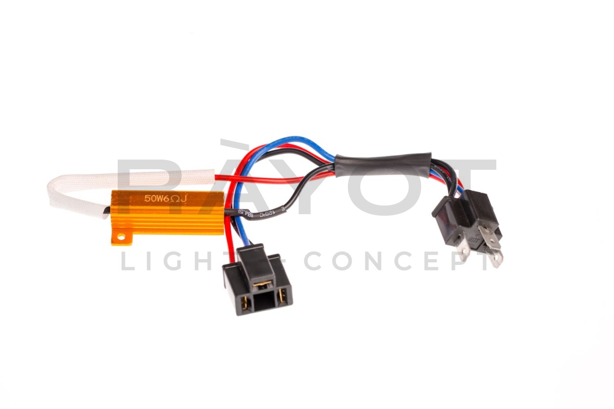 Нагрузочное сопротивление под цоколь H4, 50W/6Om, 1шт