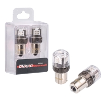 Светодиодная лампа Optima Premium P21W (BA15S) 1800K, 200Lm (Красный свет)