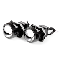 Светодиодные модули ближнего/дальнего света  MTF Light MAX BEAM 2.0 ОЕМ, линзованные, бескорпусные, 12В, 65\72Вт, 5500К, 3 дюйма, шагрень,  комплект.
