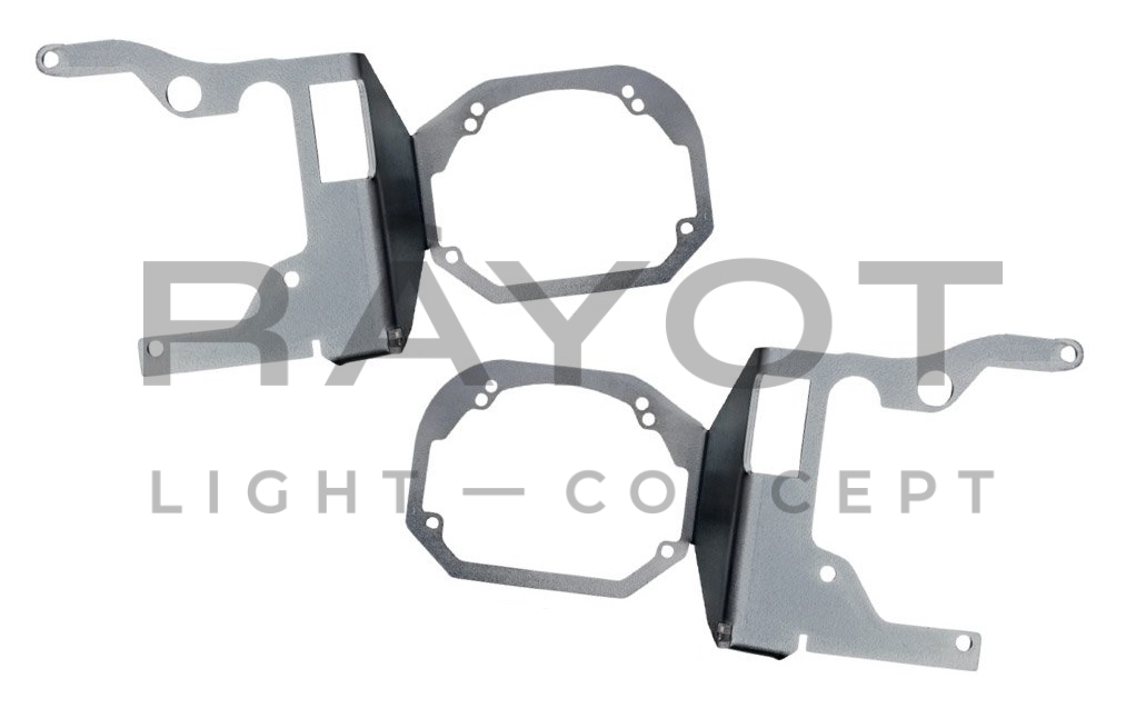 Переходные рамки для BMW X5 E70 (2006-2012) секция дальнего света (без AFS)
