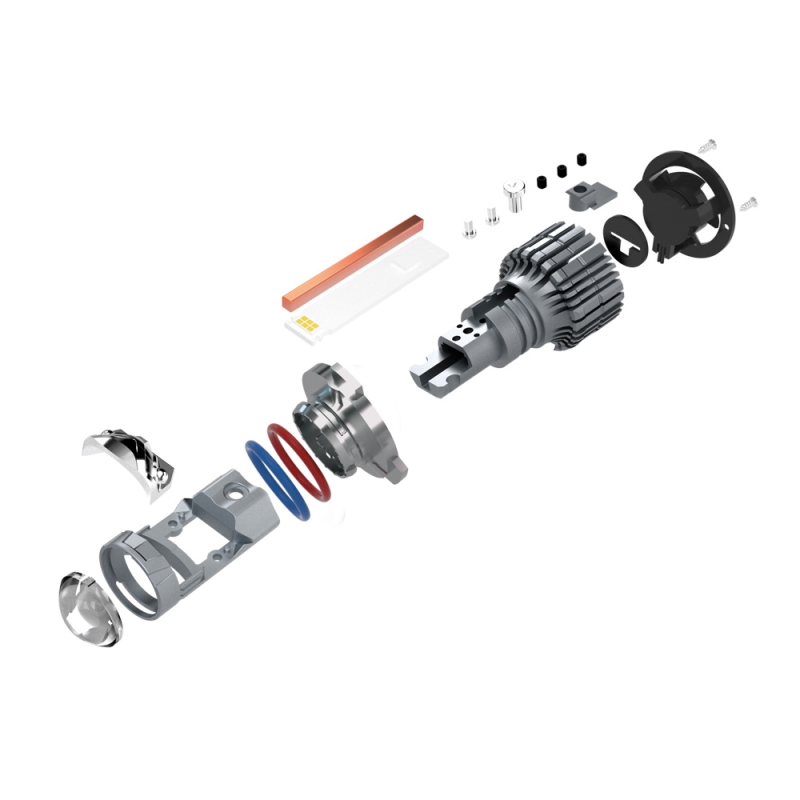 Светодиодные линзы HB4(9006) MTF LIGHT MiniLENS 12/24V, 55W, 6000K, 4000LM Светодиодные линзы HB4(9006) MTF LIGHT MiniLENS 12/24V, 55W, 6000K, 4000LM