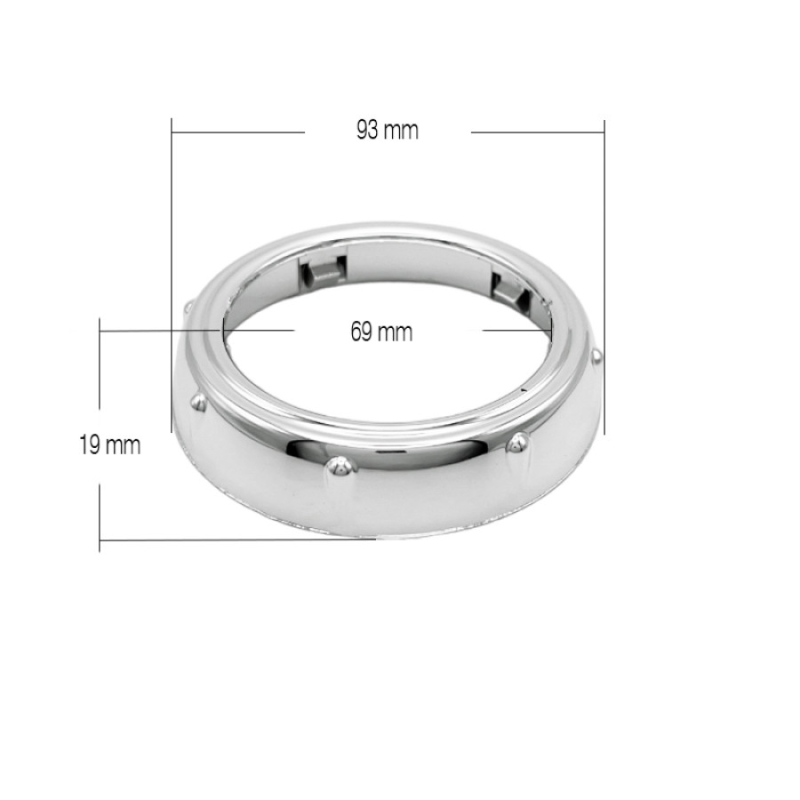 Маски MTF Light №117 — 3 Маски MTF Light №117 — 3", хром, комплект