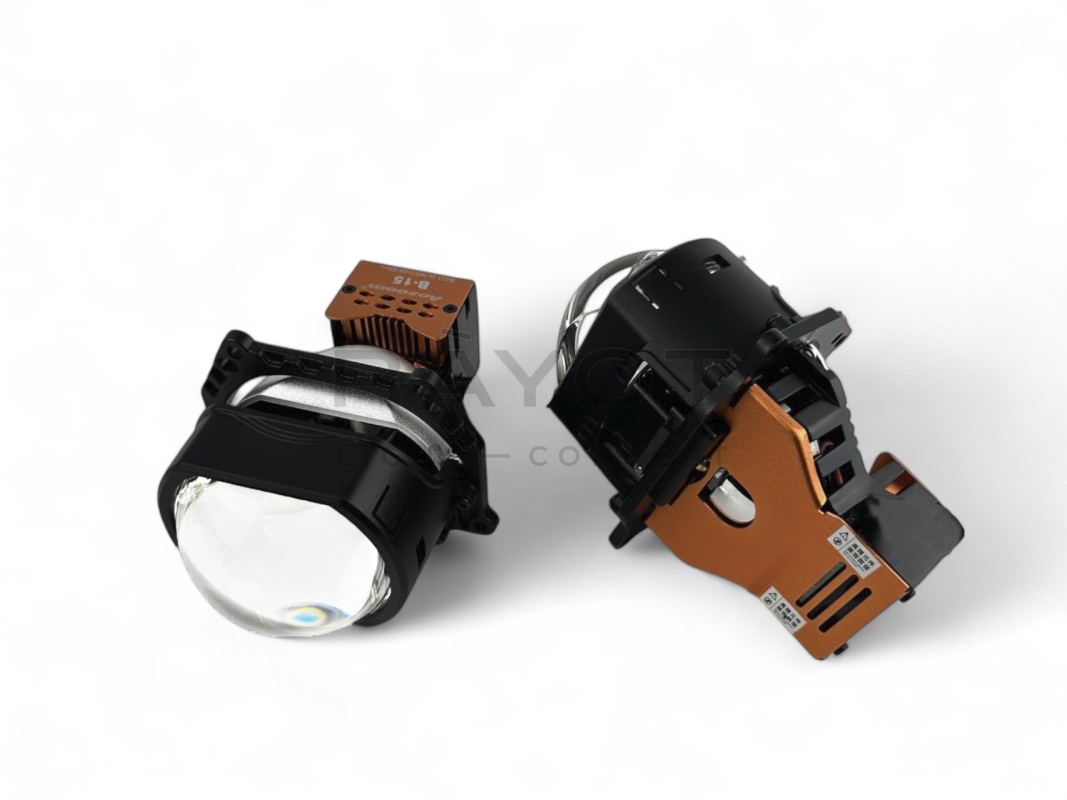 Линза Aozoom B-15 2024, прямоугольная, 3.0", 12V, 61W/77W, 5500K, 5200/6200 лм