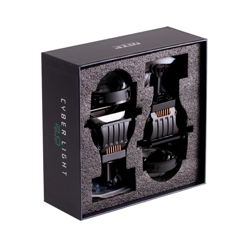 Светодиодные модули MTF Light линзованные Bi-LED серия CYBER LIGHT OEM 2.0, 12В, ближ/дальний 52/67Вт, 5500К, 3 Светодиодные модули MTF Light линзованные Bi-LED серия CYBER LIGHT OEM 2.0, 12В, ближ/дальний 52/67Вт, 5500К, 3", 2шт.