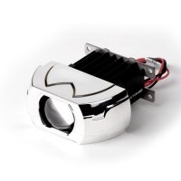 Светодиодные модули дальнего света MTF Light серия CONSTRUCTOR SLIM, 12В, 20ВТ, 6000К, 1", с масками, к-т.
