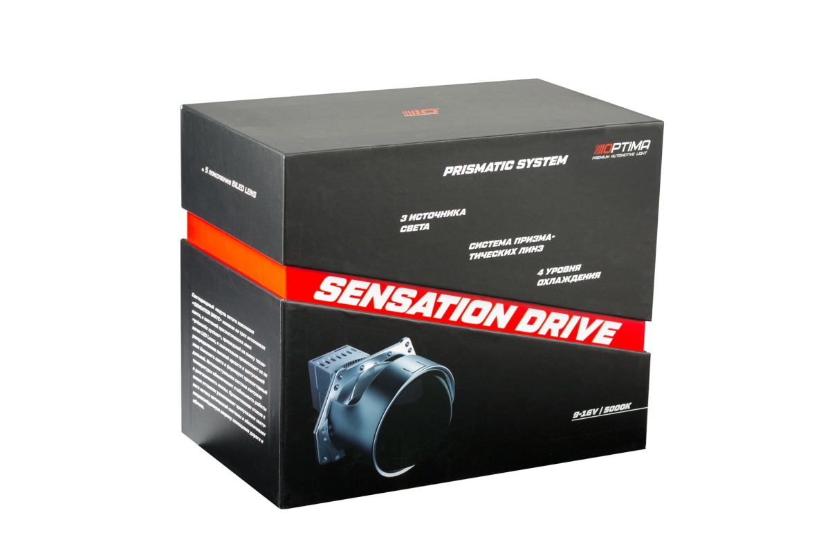 Светодиодная линза Optima Premium Bi-LED Lens Sensation Drive 3.0"
